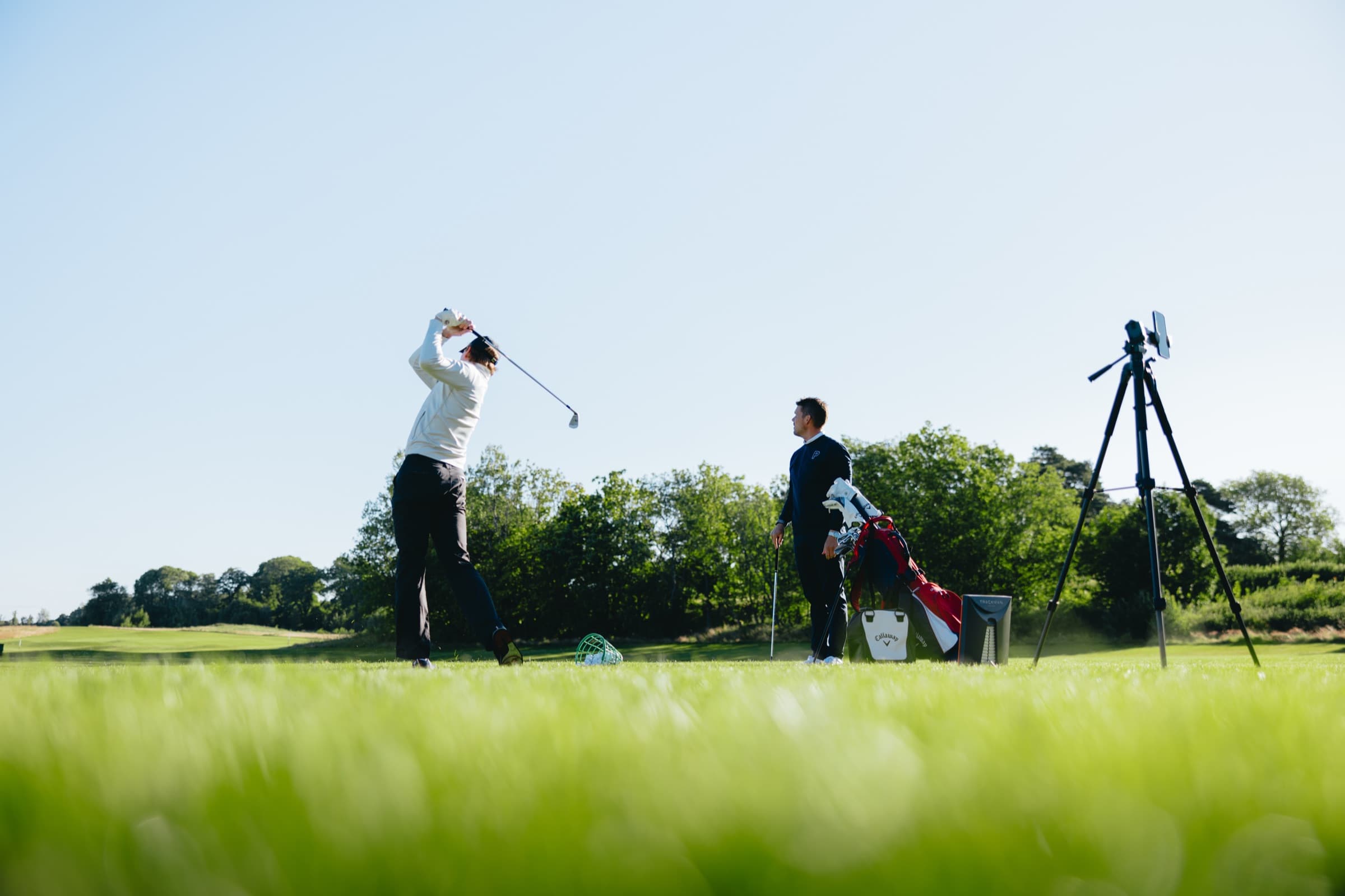 AK Golf Academy coaching session