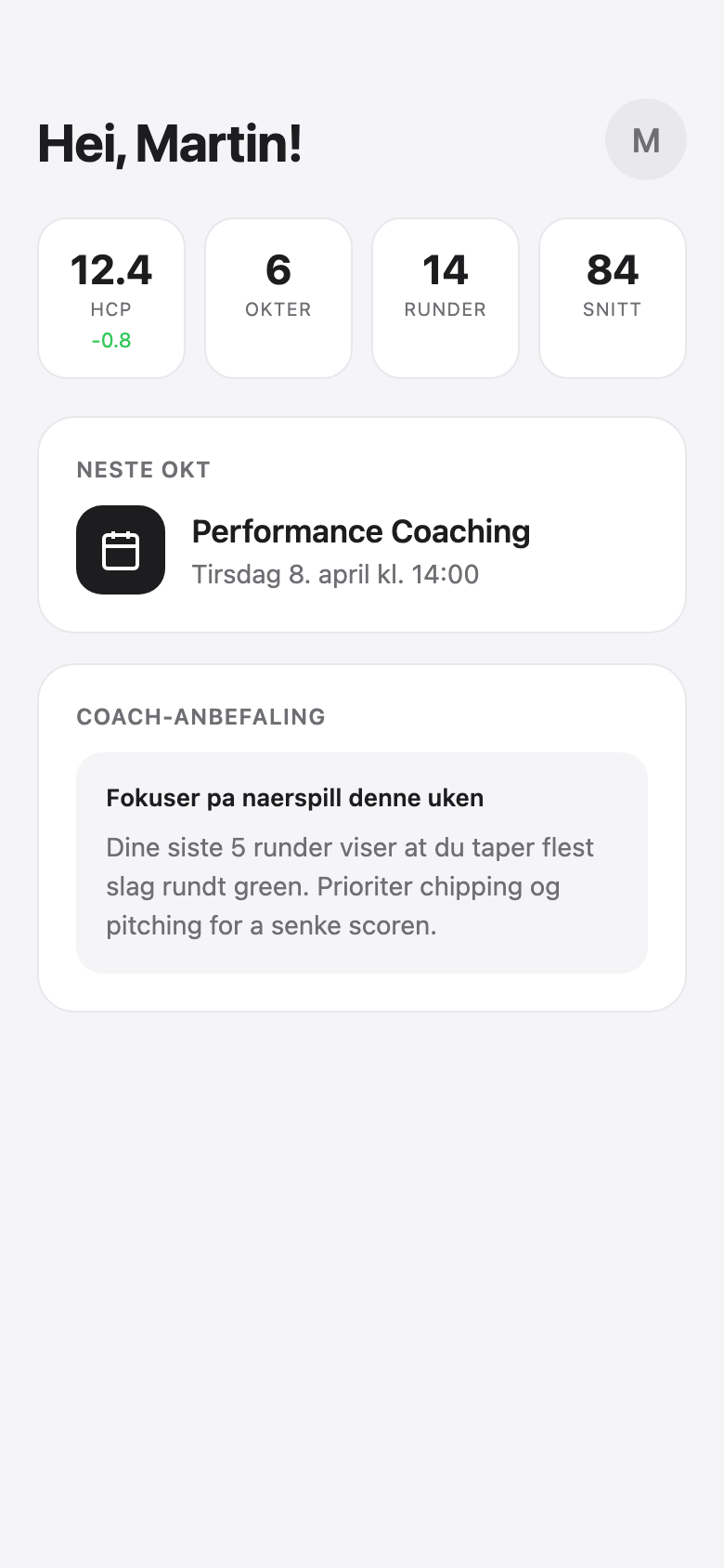 iPhone screen content